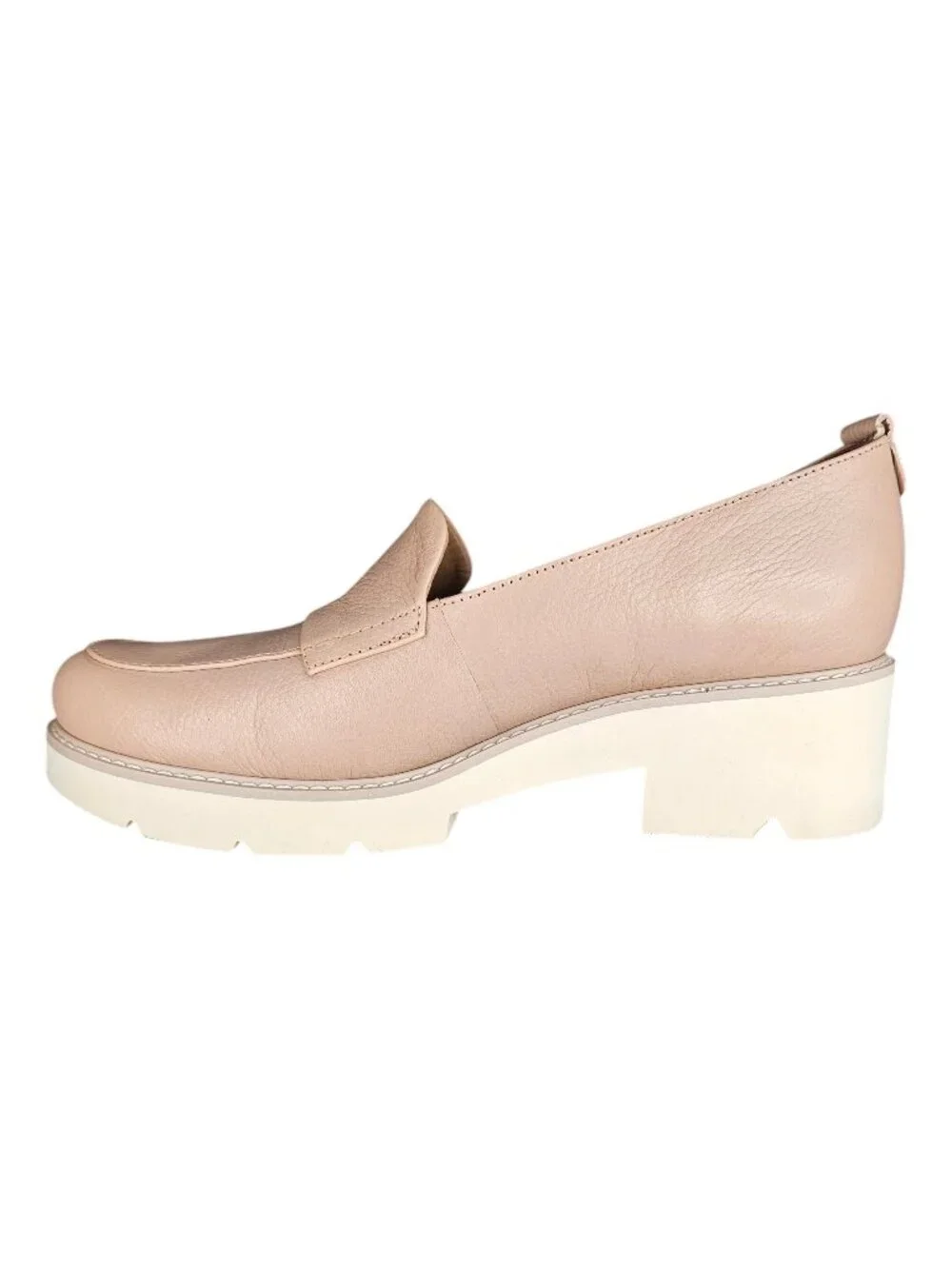 Naturalizer Darry Leather Chunky Lug Sole Loafer 9.5M, 90s Inspired, Preppy, NWT
